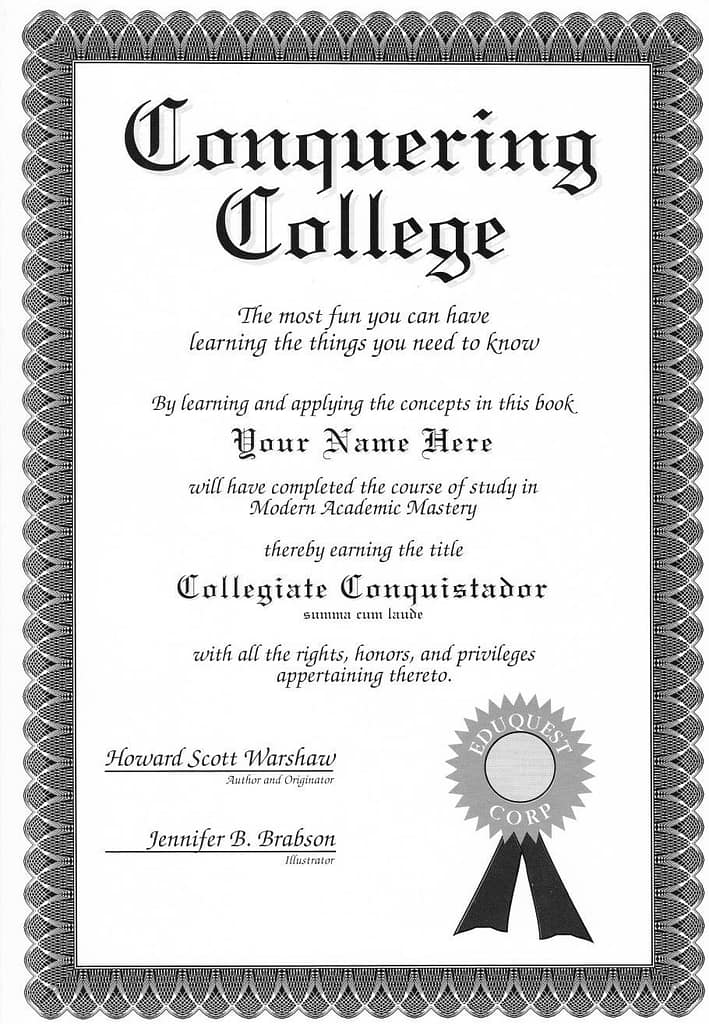 Conquering College cover